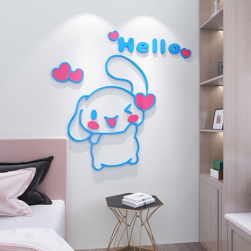 Interior Design Room - Sanrio Cinnamoroll 3D Acryl Kinderzimmer Hintergrund