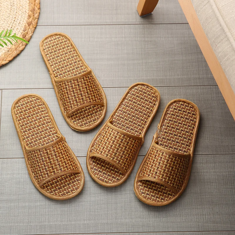 Linen Roller Blind - Frühling und Sommer Bambus gewebtes Rattan