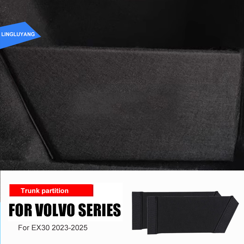Interior Design Handbook - Für Volvo EX30 Kofferraumteiler Kofferraum-Aufbewahrungsbox Brett