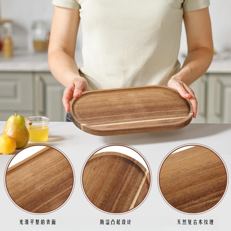 5-teiliges Serviertablett-Set  – Travertine Tray Oval Bewertung und Preis