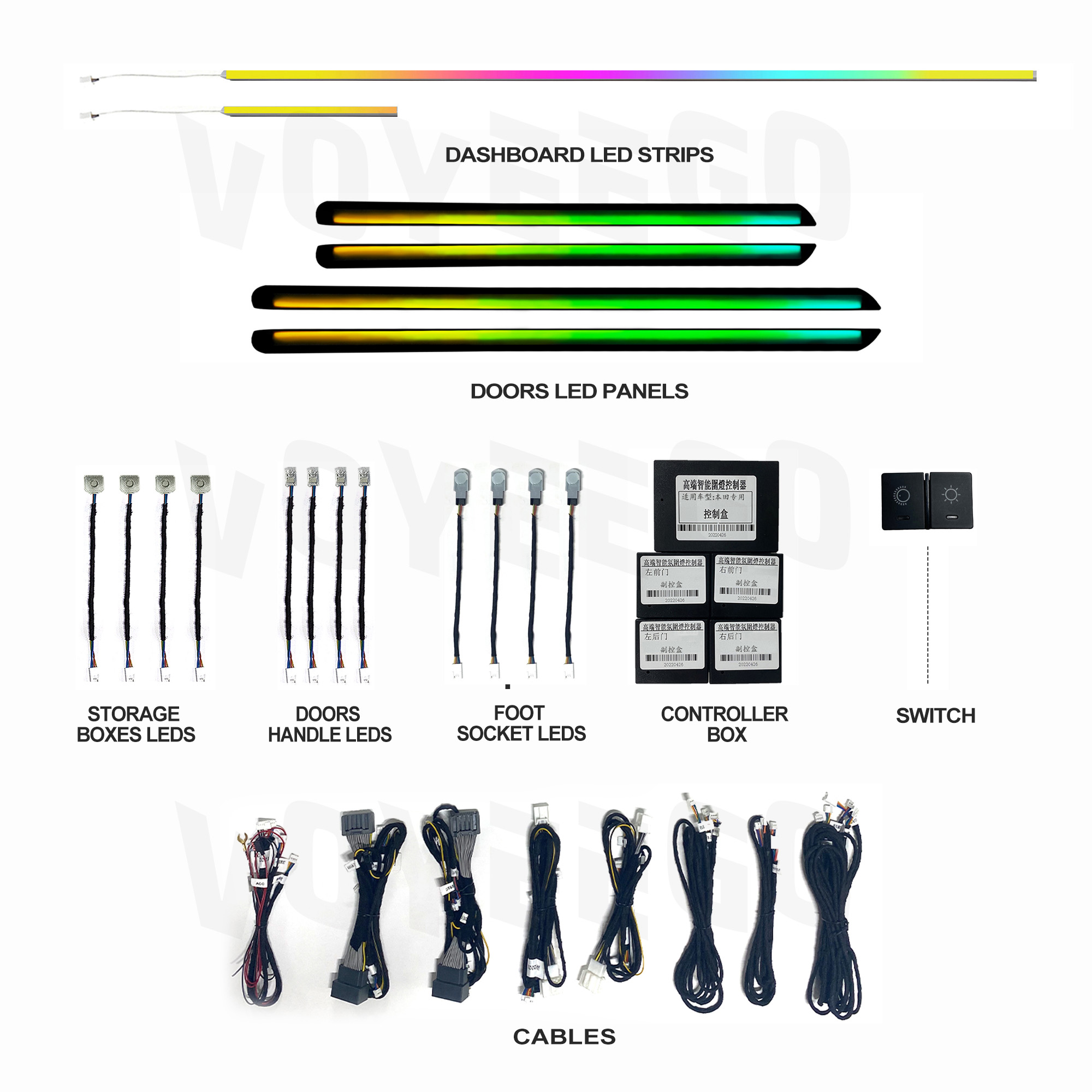 Automotive LED-Lichtleiste für – Interior Design Apps Bewertung und Preis