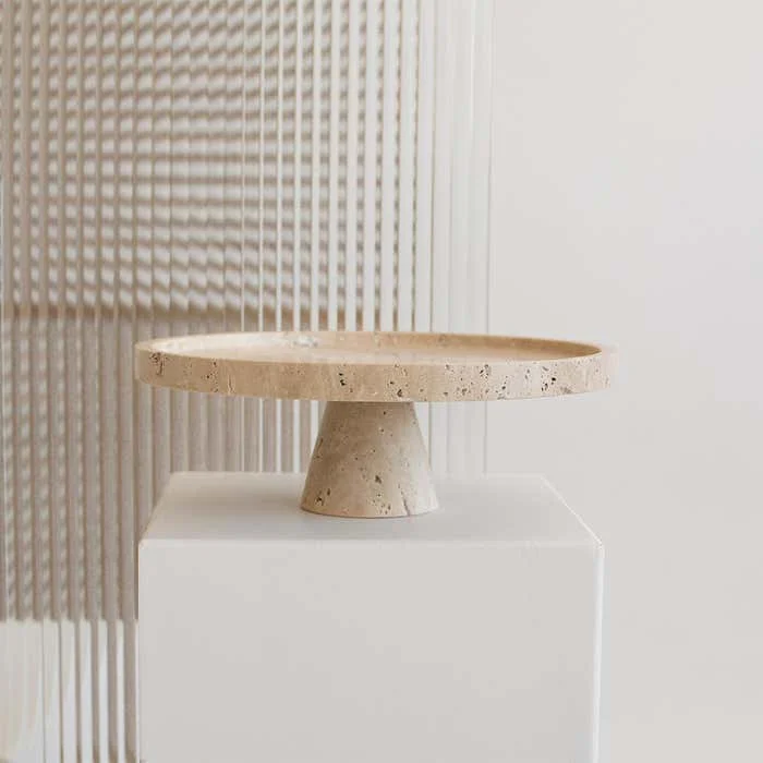 Heißer verkaufender natürliche – Travertine Tray Oval Bewertung und Preis