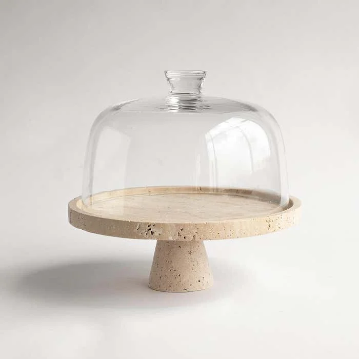 Heißer verkaufender natürliche – Travertine Tray Oval Bewertung und Preis
