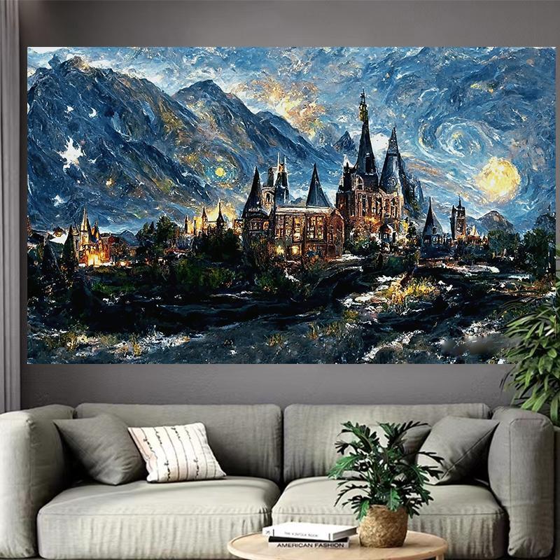 Castle Lake Wandteppich, Fanta – Interior Design Landscape Bewertung und Preis