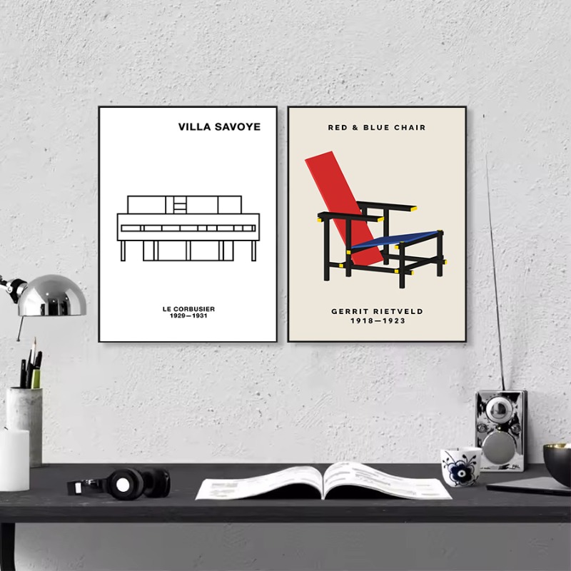 Klassisches Farnsworth House B – Interior Design Layout Bewertung und Preis