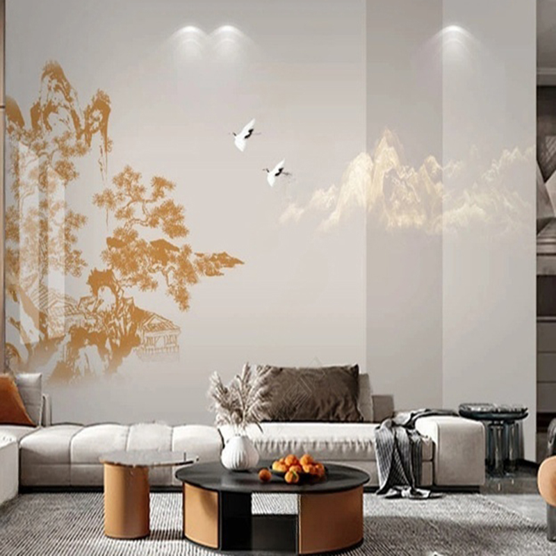 Elegante chinesische handbemal – Interior Design Landscape Bewertung und Preis
