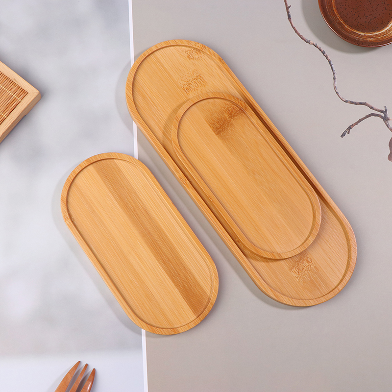 Multifunktionales Bambus-Table – Travertine Tray Oval Bewertung und Preis