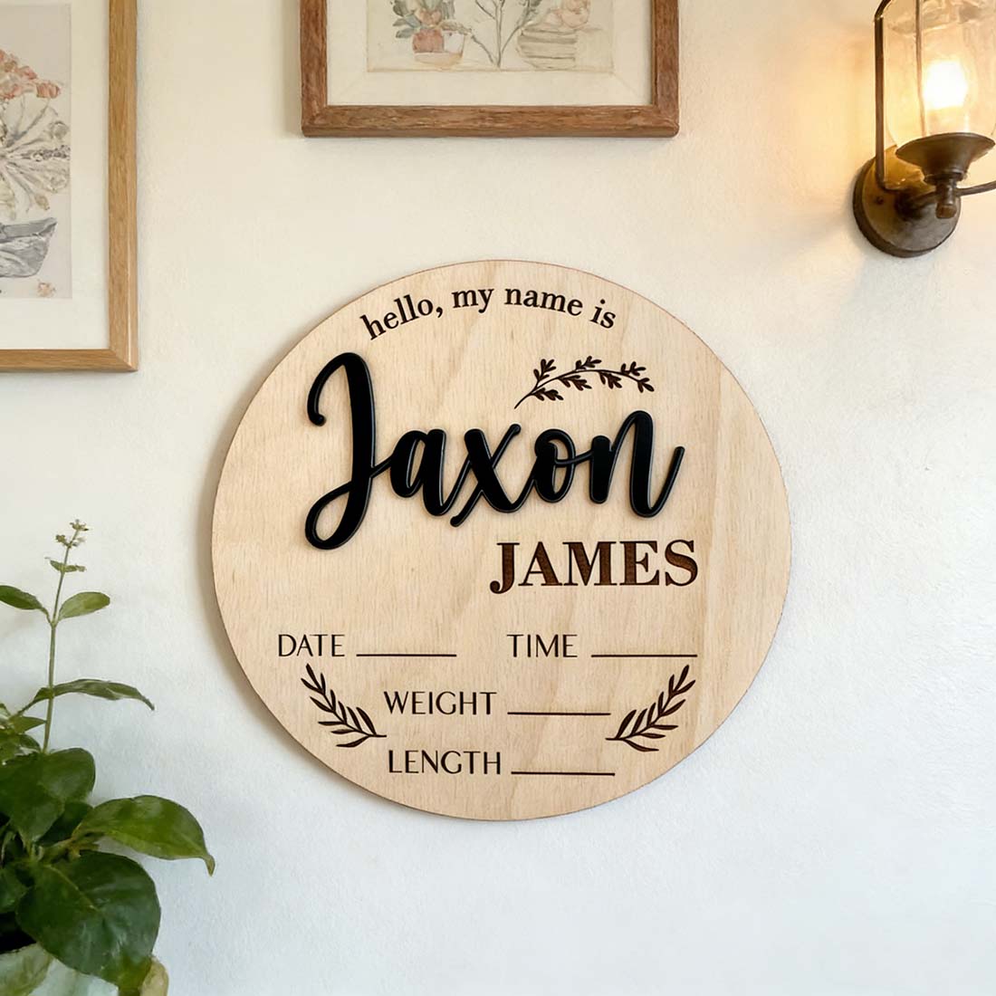 1 Stück personalisiertes Baby- – Interior Design Room Bewertung und Preis