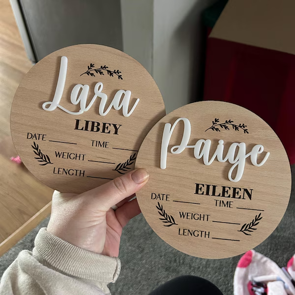 1 Stück personalisiertes Baby- – Interior Design Room Bewertung und Preis