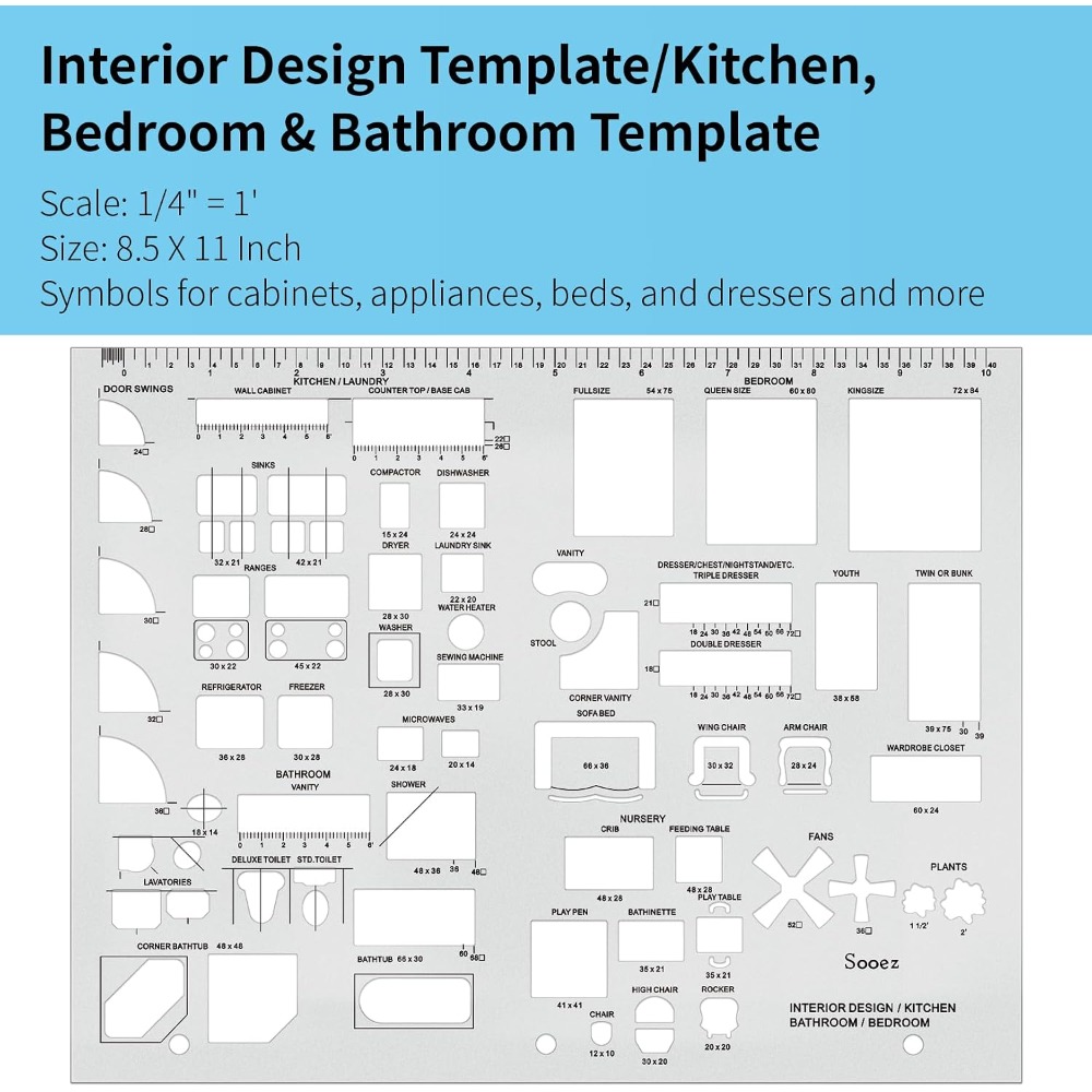 3-teiliges Set für Architektur – Interior Design Layout Bewertung und Preis