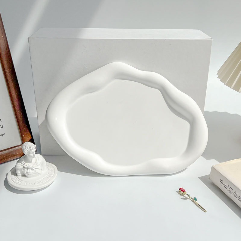 Dekorative Stütze mit unregelm – Travertine Tray Oval Bewertung und Preis