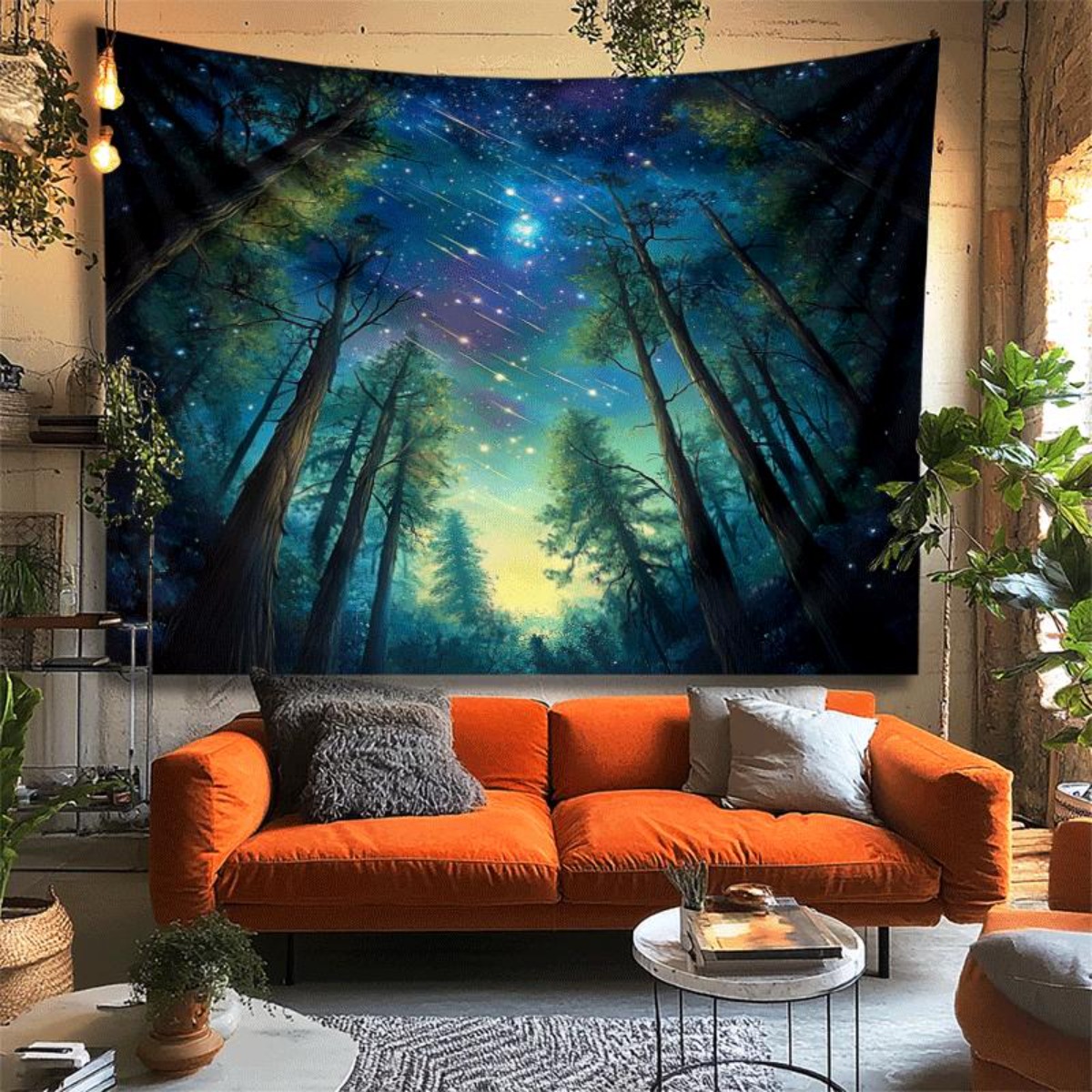 Sternennacht Wald Himmel Wandt – Interior Design Landscape Bewertung und Preis
