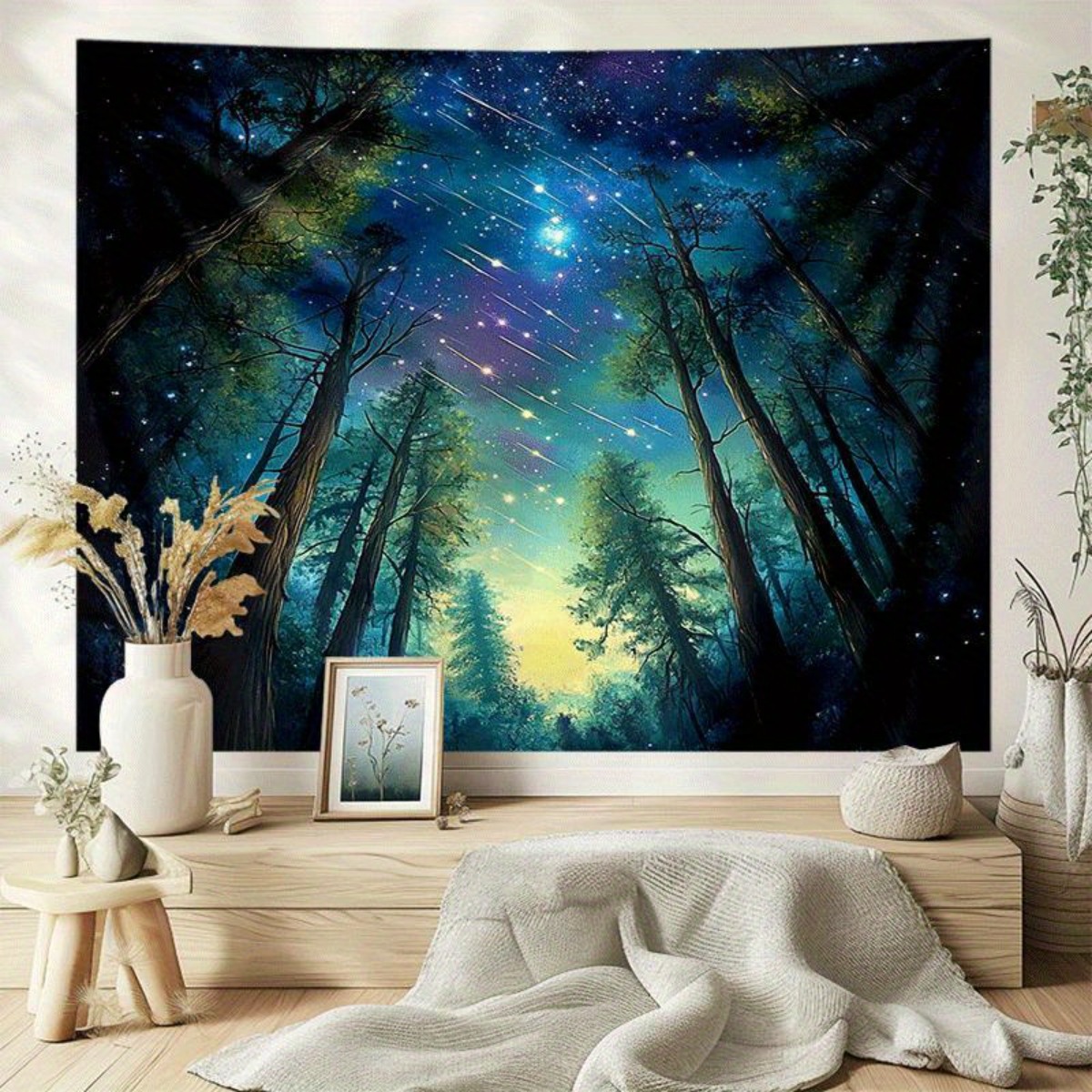 Sternennacht Wald Himmel Wandt – Interior Design Landscape Bewertung und Preis