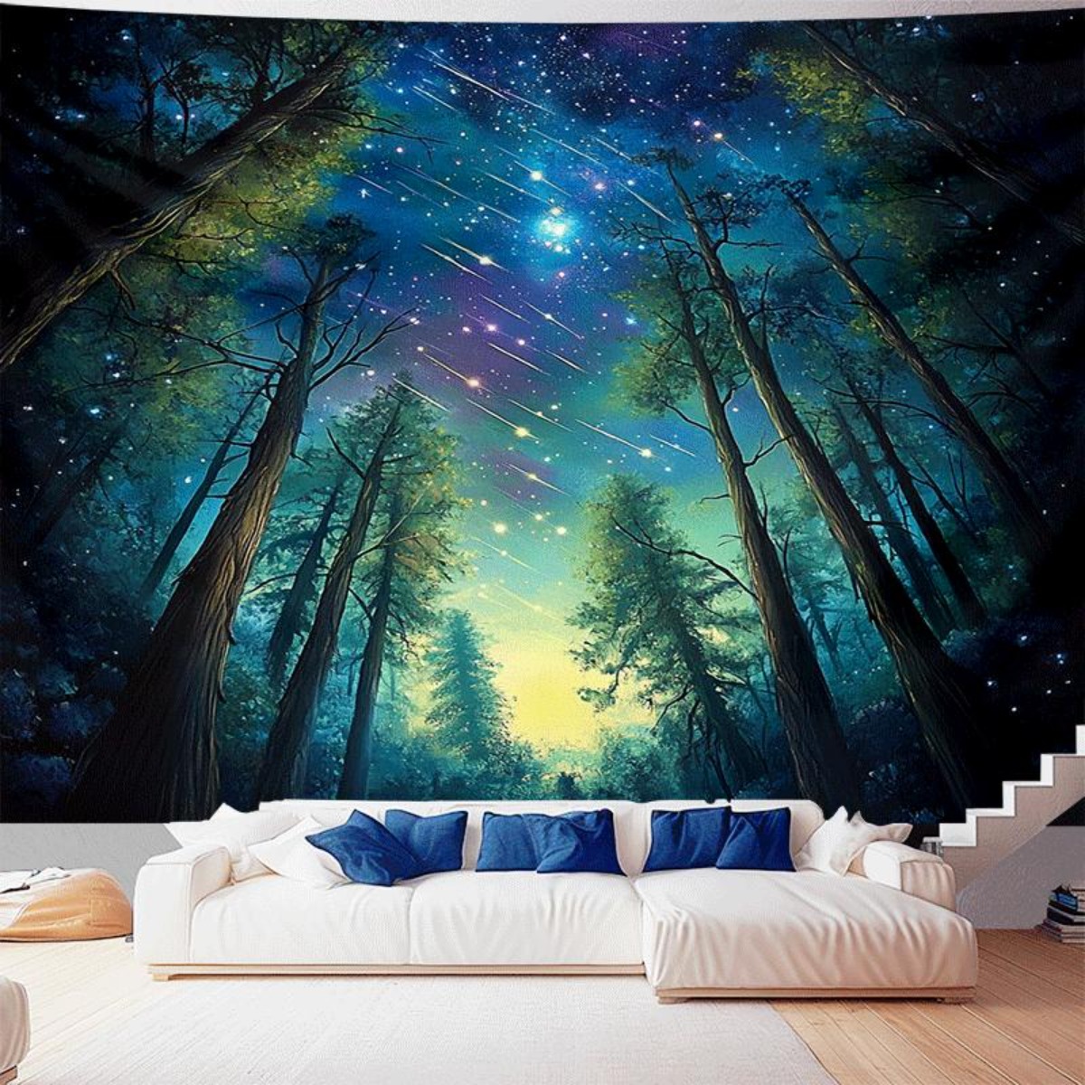 Sternennacht Wald Himmel Wandt – Interior Design Landscape Bewertung und Preis