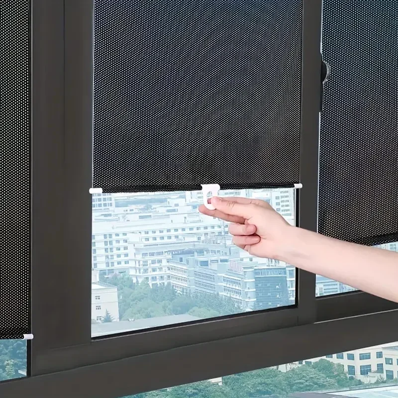 Saugnapf-Rollo, nagelfreier So – Linen Roller Blind Bewertung und Preis