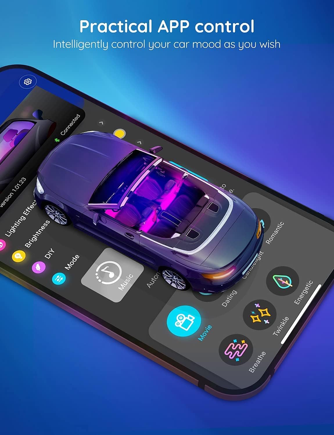 Auto-LED-Leuchten, RGB Smarte  – Interior Design Apps Bewertung und Preis