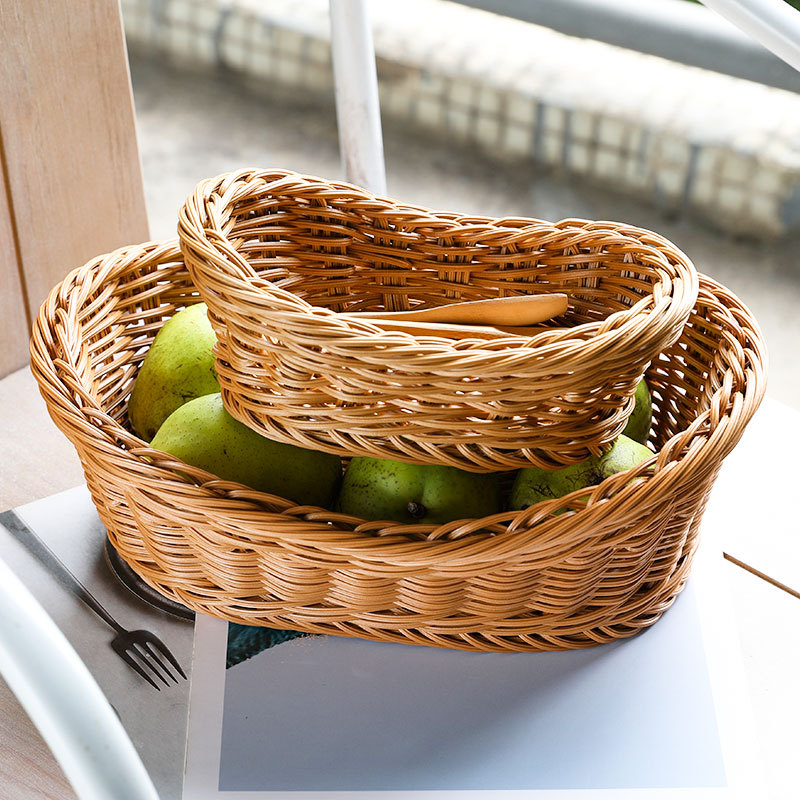 Ovale Rattan gewebte Aufbewahr – Travertine Tray Oval Bewertung und Preis