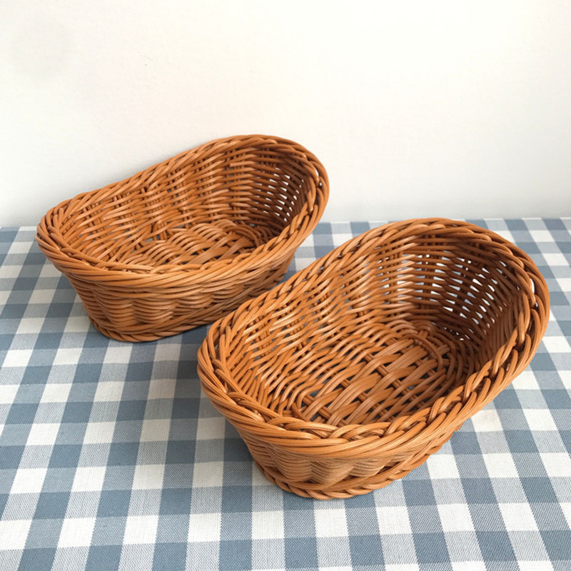 Ovale Rattan gewebte Aufbewahr – Travertine Tray Oval Bewertung und Preis