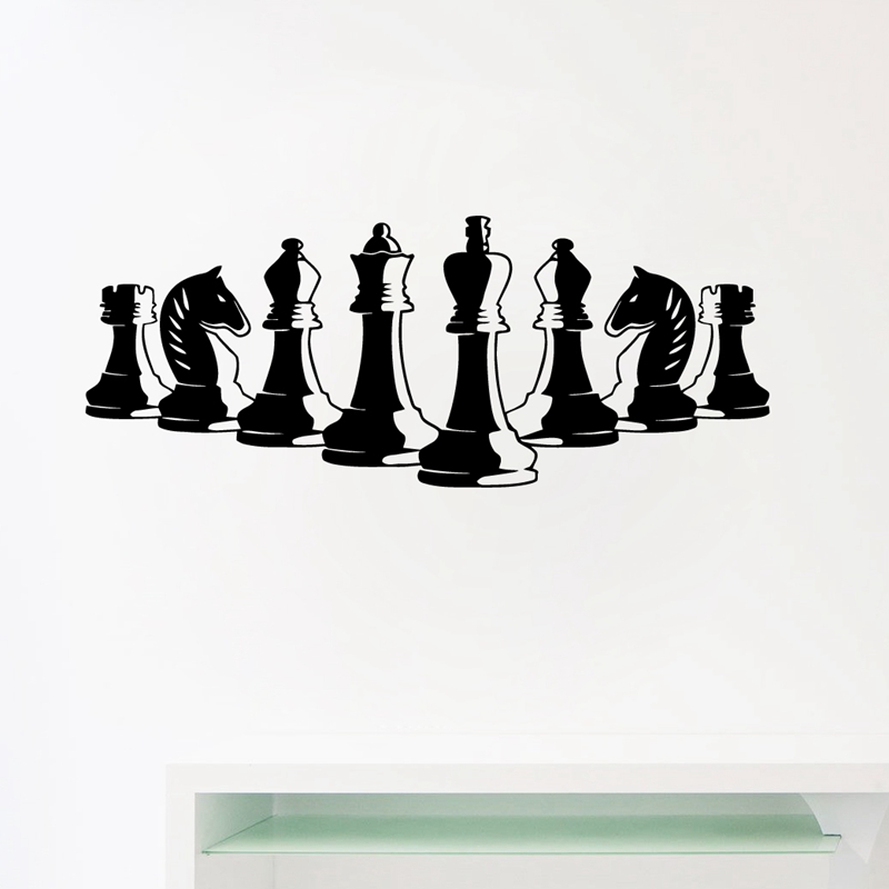 Schach Stück Wand Aufkleber Sc – Interior Design Handbook Bewertung und Preis
