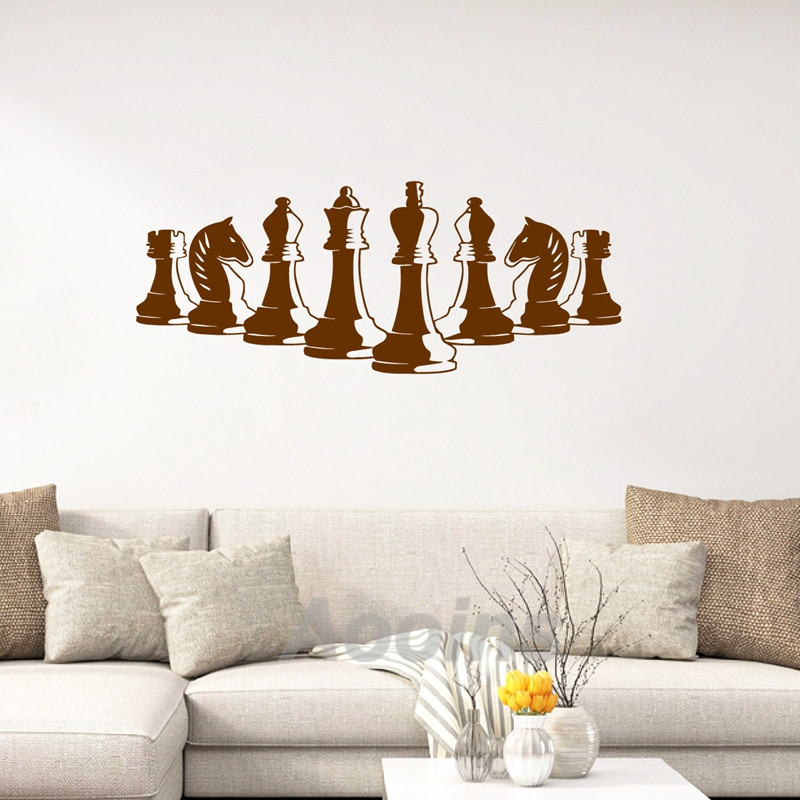 Schach Stück Wand Aufkleber Sc – Interior Design Handbook Bewertung und Preis