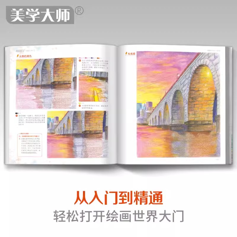 Farb stift Landschaft Zeichen  – Interior Design Handbook Bewertung und Preis
