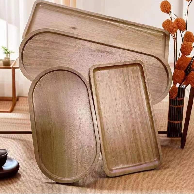 Wabi-Sabi-Stil Akazienholz Dek – Travertine Tray Oval Bewertung und Preis